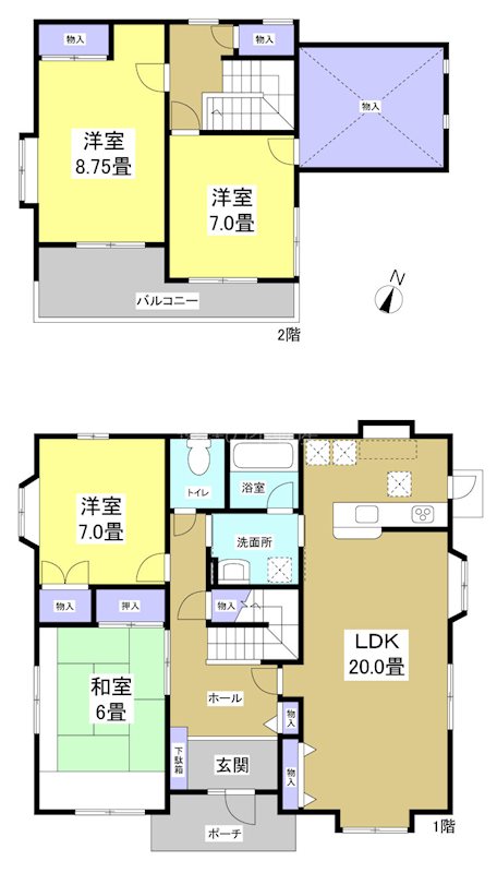 周智郡森町森 間取り図