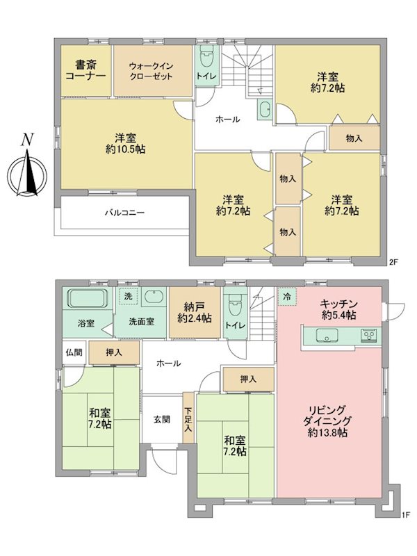 浜松市浜名区引佐町金指 間取り図