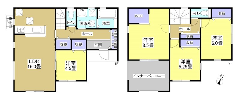 菊川市下平川 間取り図