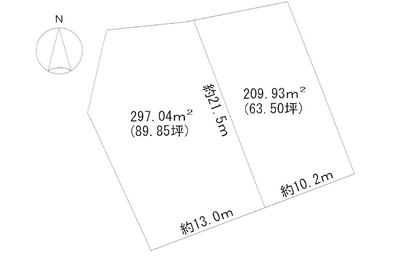 森町草ケ谷 間取り図