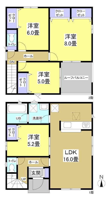 浜松市中央区飯田町 間取り図