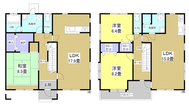 磐田市城之崎4丁目 間取り図