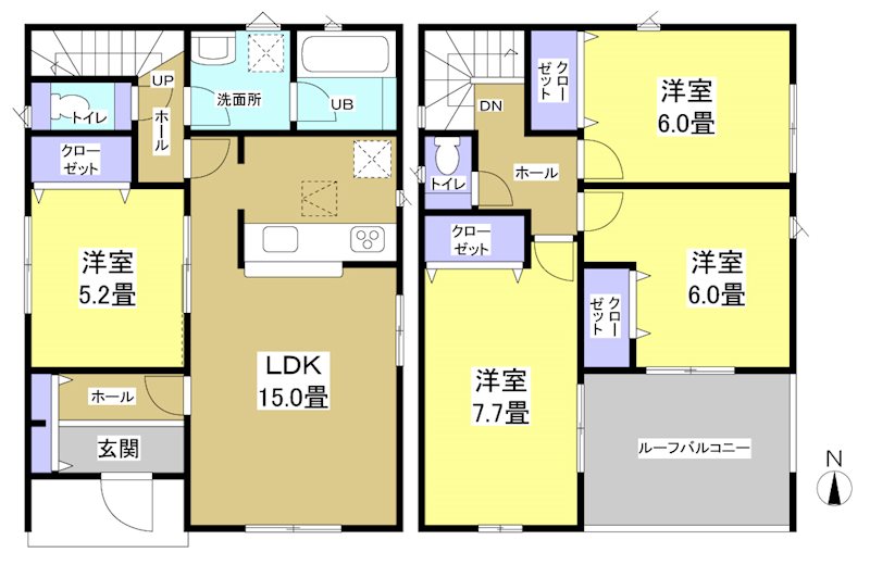 浜松市中央区飯田町 間取り図