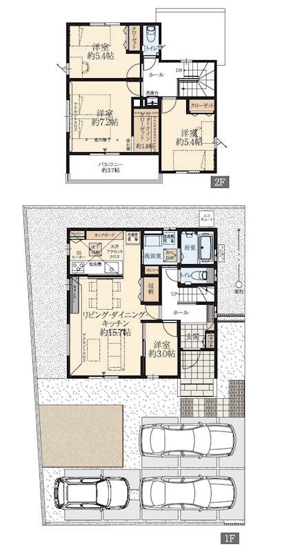 浜松市中央区篠原町 間取り図