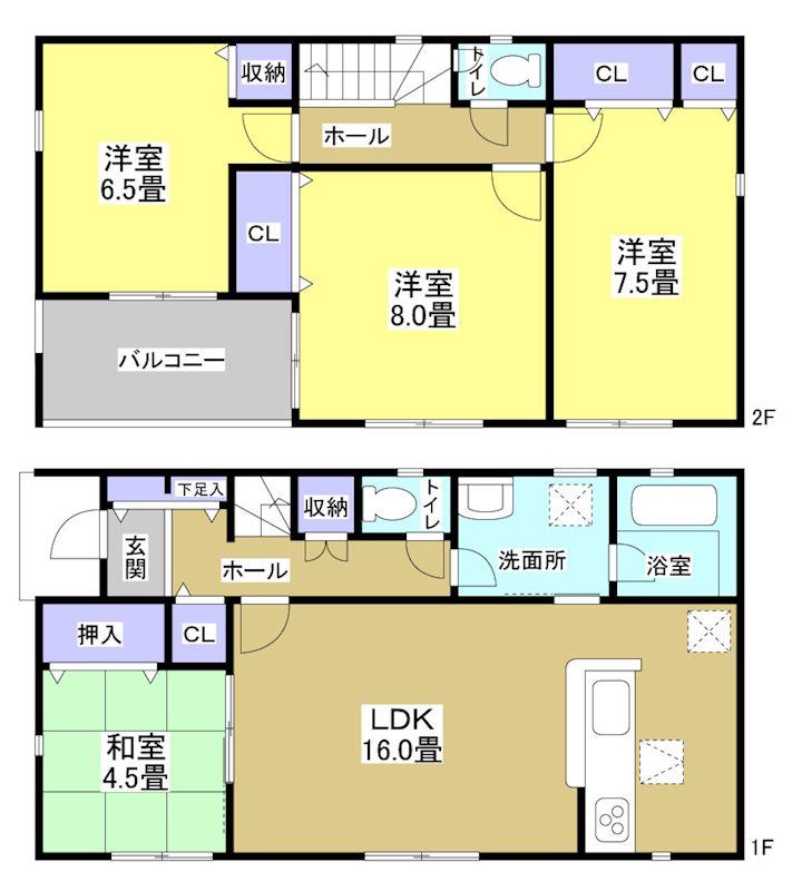 掛川市二瀬川 間取り