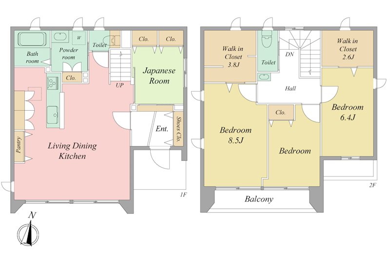 浜松市浜名区尾野 間取り図