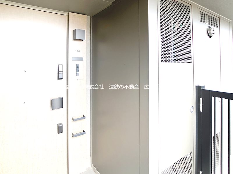 一条レジデンス西伊場 現地写真（玄関）