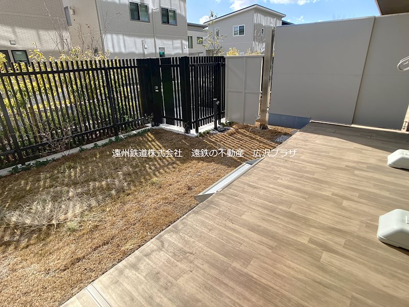 一条レジデンス西伊場 現地写真（庭）