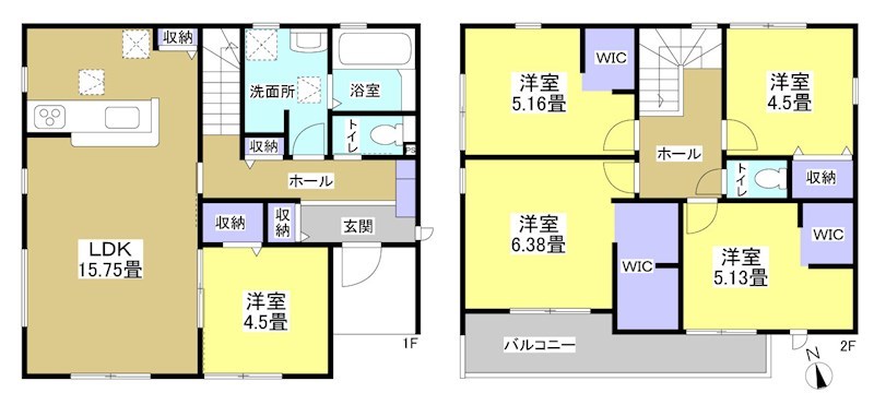 浜松市中央区楊子町 間取り
