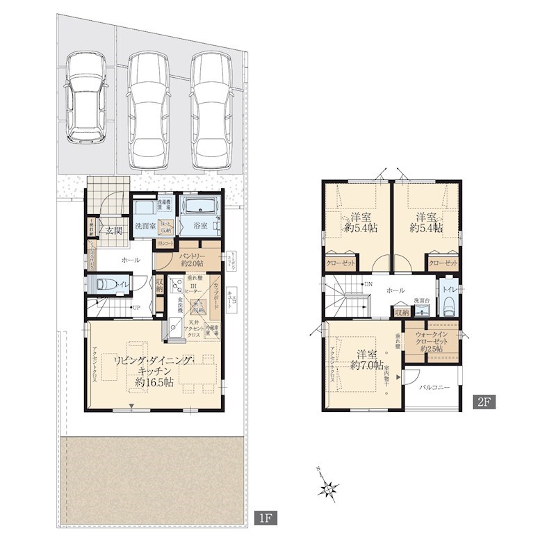 浜松市中央区篠原町 間取り図