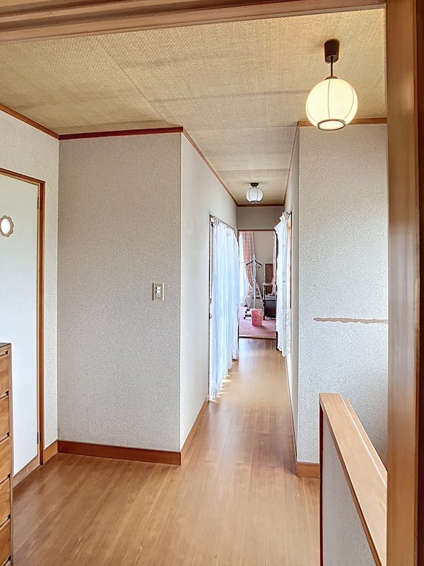 2階の階段ホールはゆとりがあります 掛川市二瀬川 その他