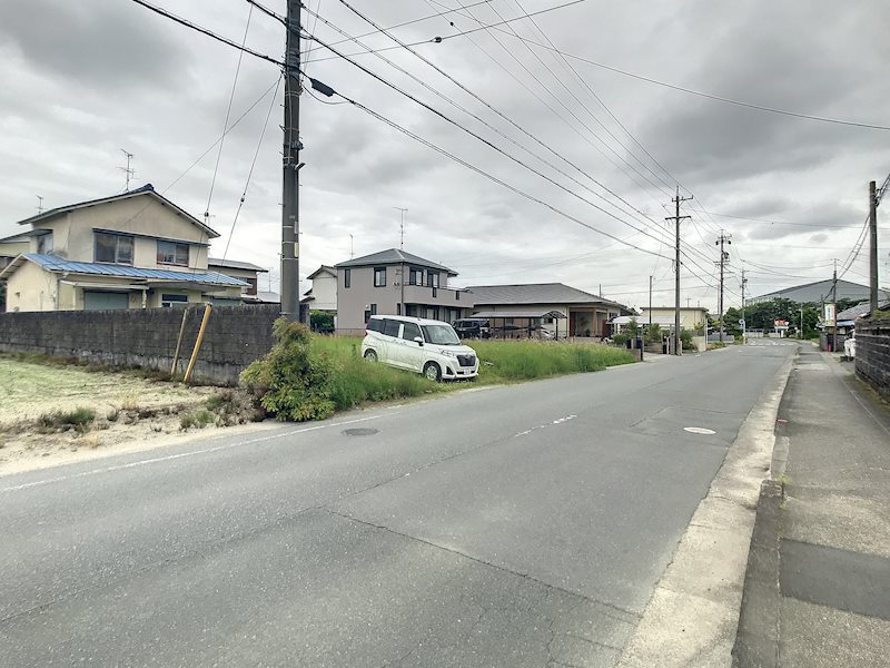 西から物件を臨む 浜松市中央区笠井新田町 その他