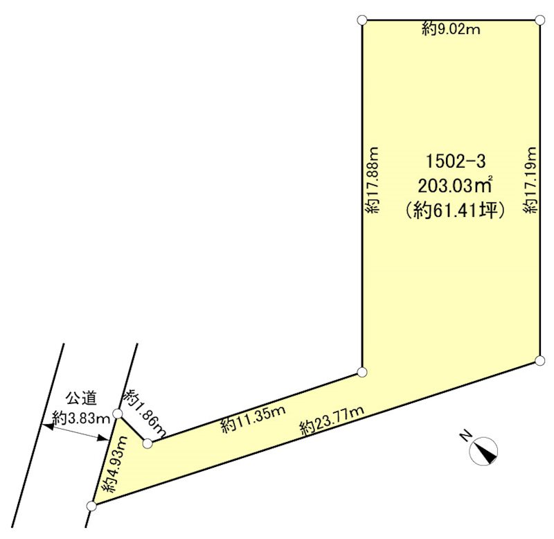 浜松市中央区半田町 間取り図