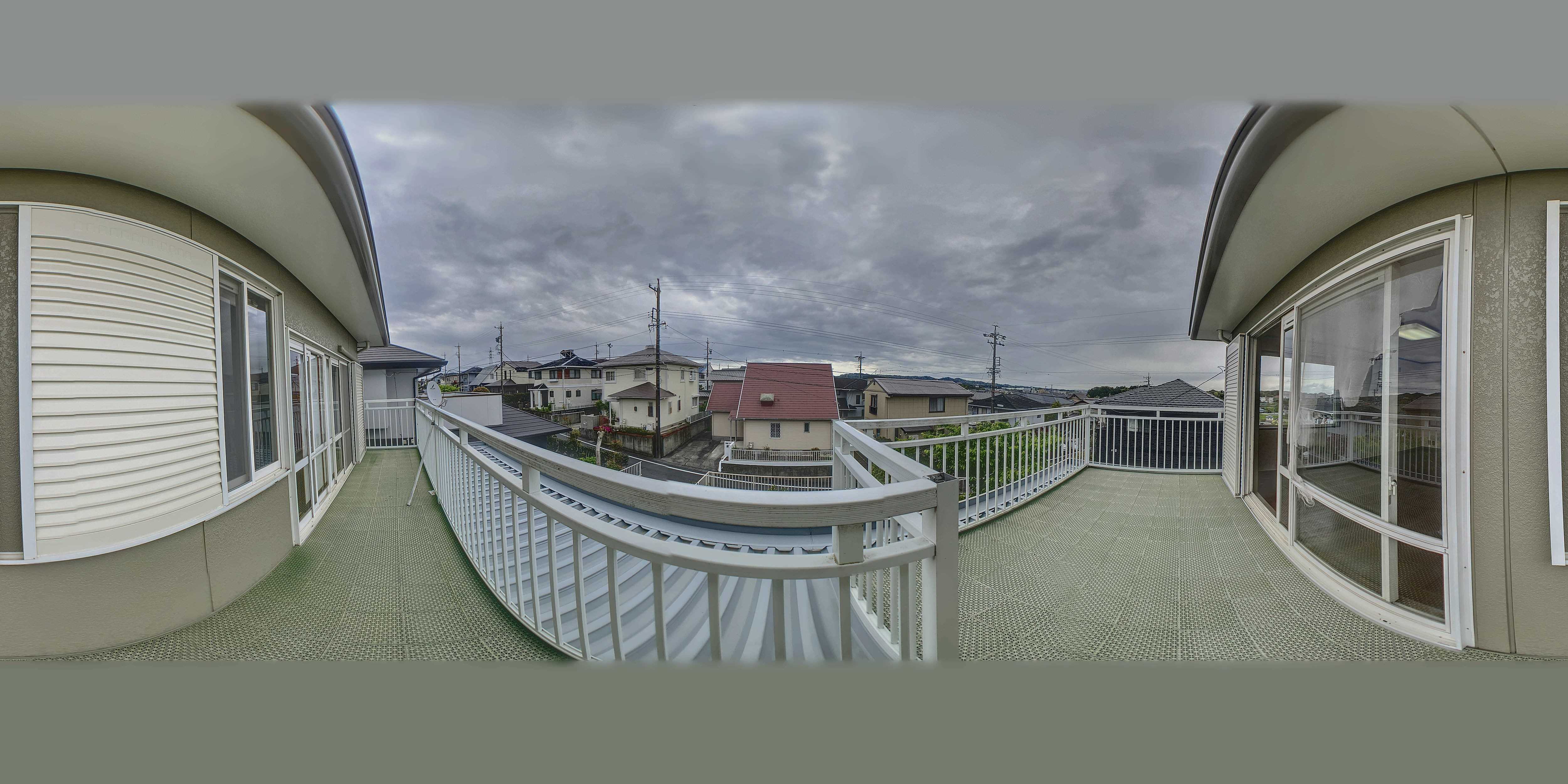 掛川市旭ヶ丘 現地写真（バルコニー）