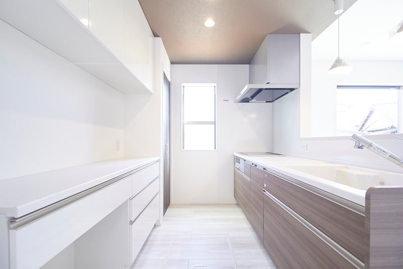 カップボードなど収納が充実。 袋井市下山梨 その他