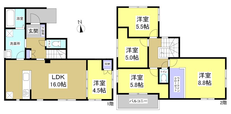 磐田市西貝塚 間取り