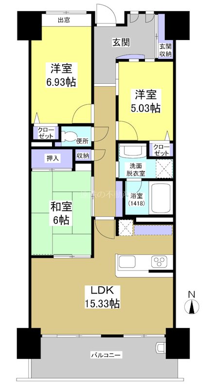セラン 間取り図