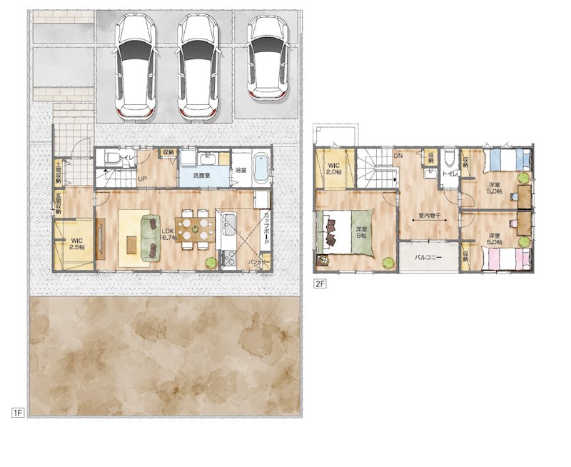 磐田市森本 間取り図