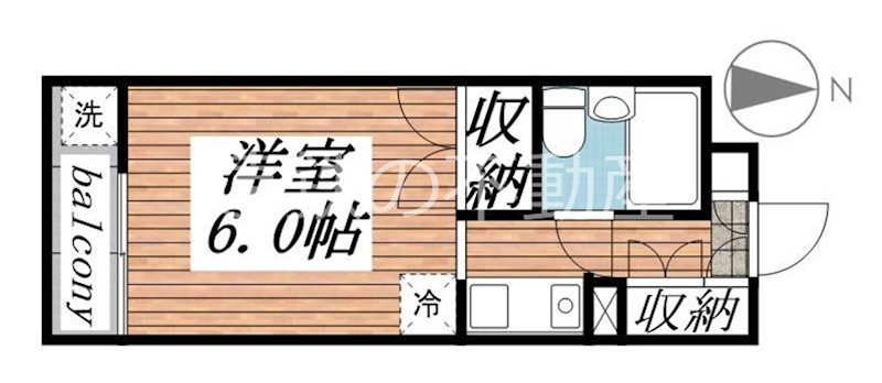 メゾン・ド・サンディーク 間取り図