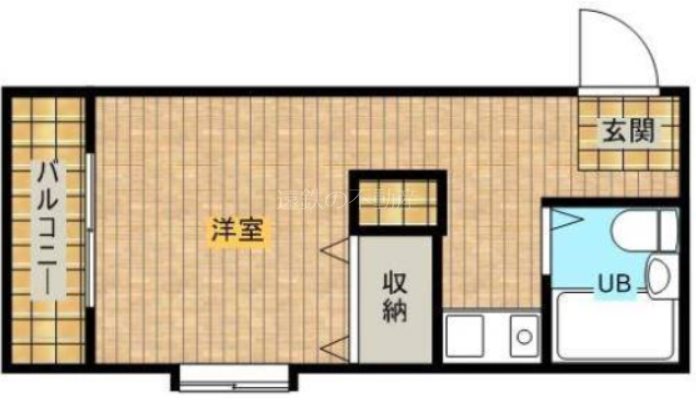 メゾン・ド・サンディーク 間取り図