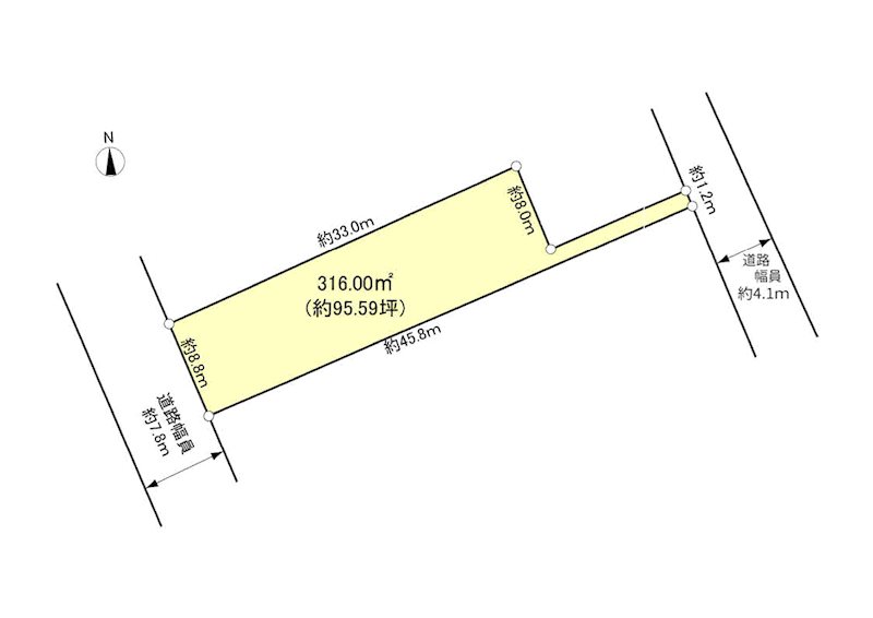 菊川市下平川 間取り図