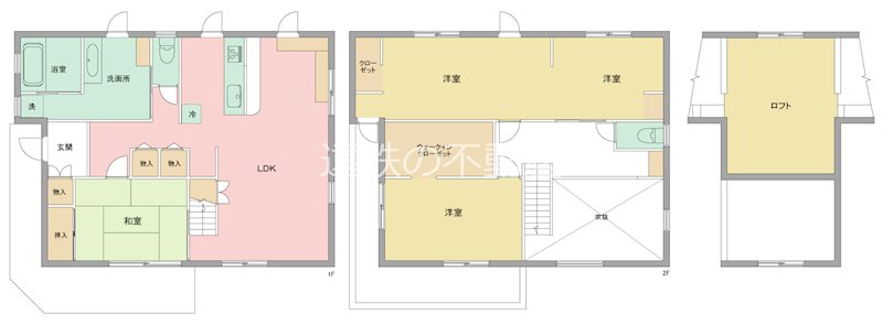浜松市浜名区細江町中川 間取り図