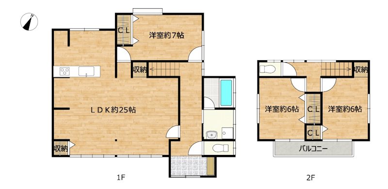 浜松市中央区大人見町 間取り図