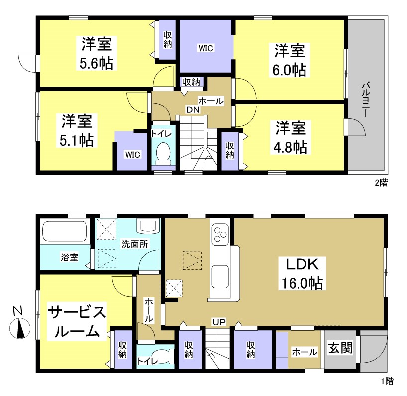 浜松市中央区入野町 間取り図