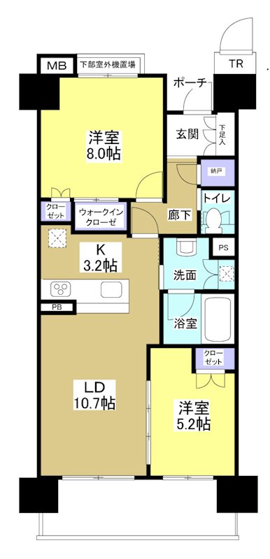 ブライトタウン磐田中泉 間取図・土地図