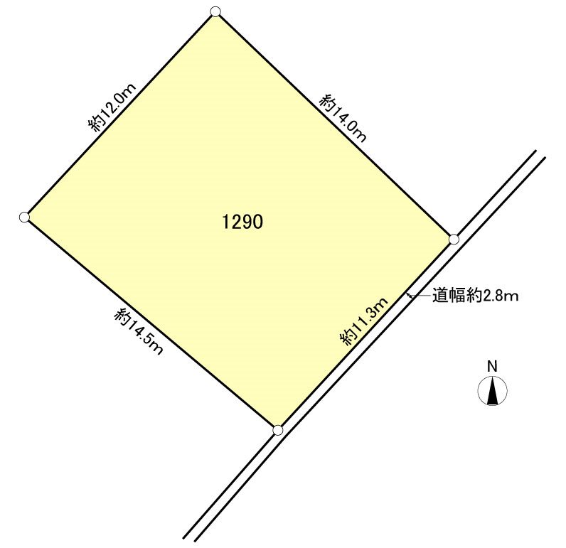 袋井市上山梨 間取り図