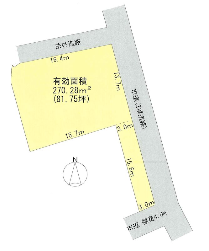 掛川市岩滑 間取り図