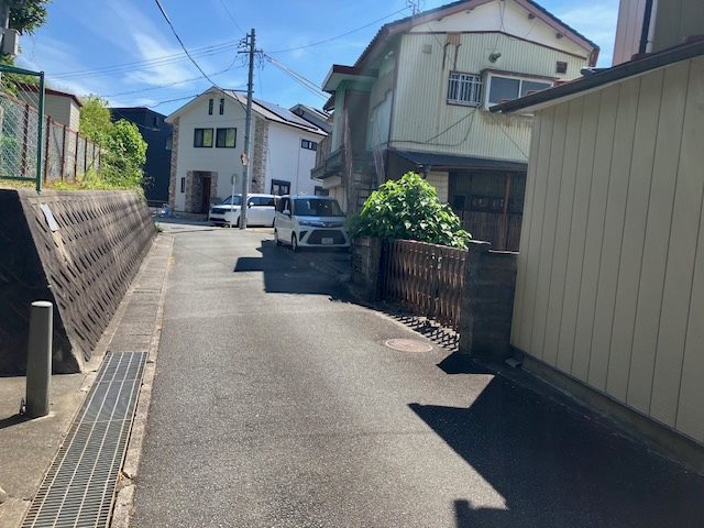 浜松市中央区中沢町 現地写真（前面道路含む現地写真）