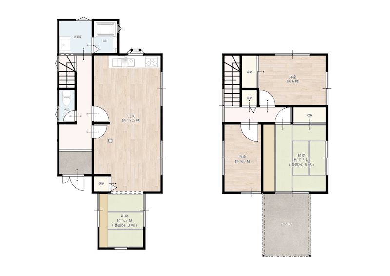 浜松市浜名区引佐町奥山 間取り図