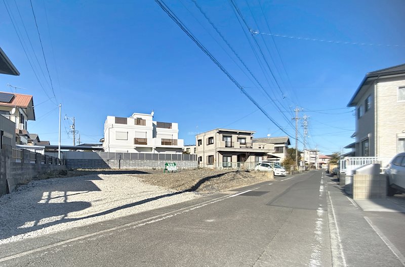 藤枝市前島3丁目　No,1 現地写真（前面道路含む現地写真）