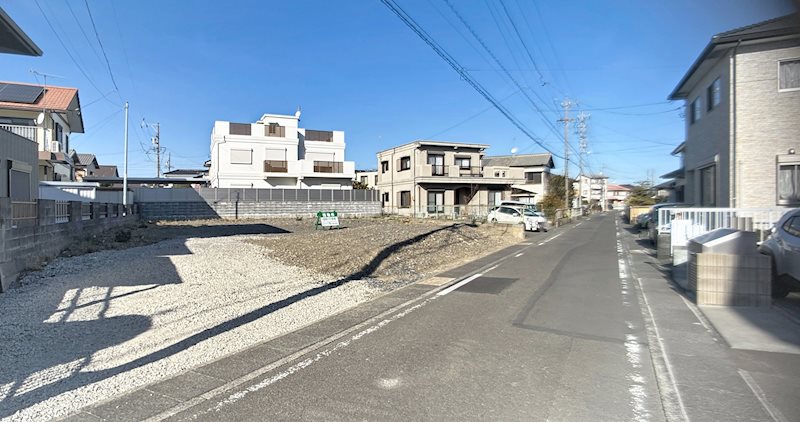 藤枝市前島3丁目　No,1 現地写真（前面道路含む現地写真）
