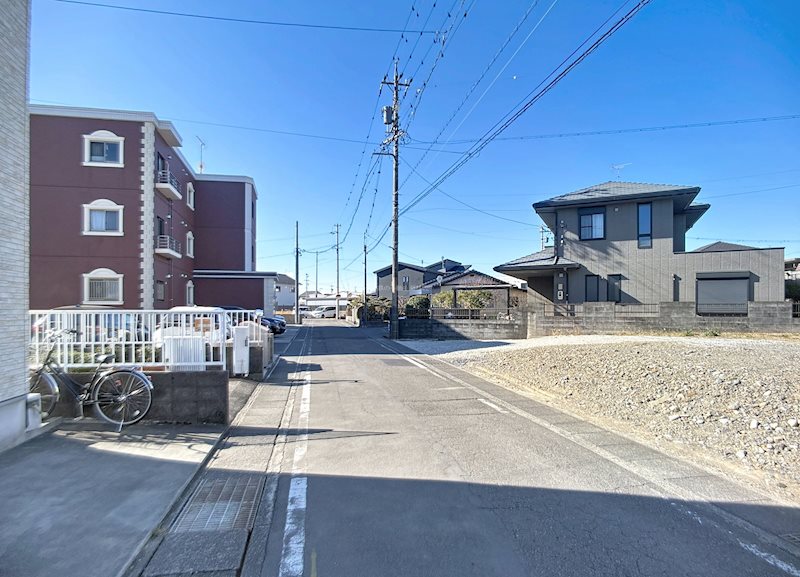 藤枝市前島3丁目　No,1 現地写真（前面道路含む現地写真）