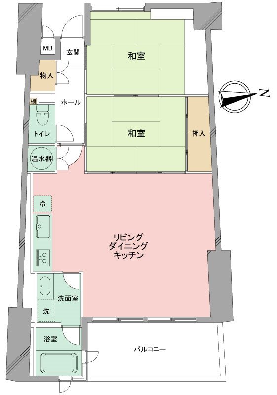 リラ浜名湖 間取り図