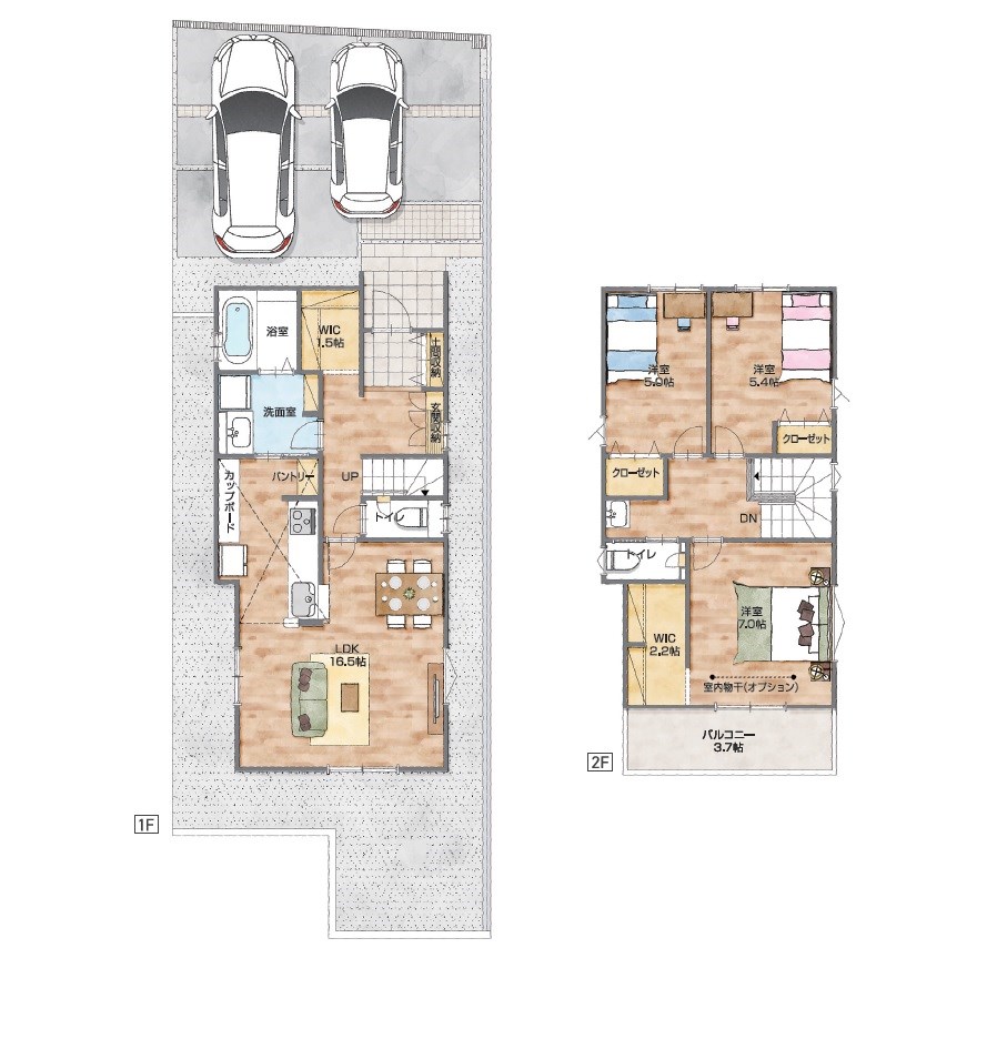 浜松市中央区菅原町 間取り図