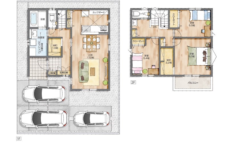 浜松市中央区丸塚町 間取り図