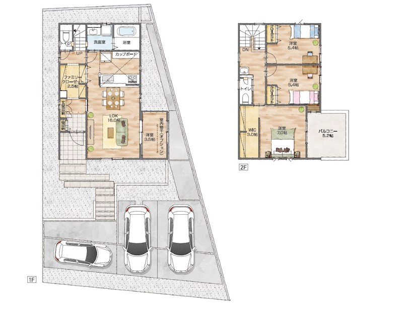 湖西市鷲津 間取り図