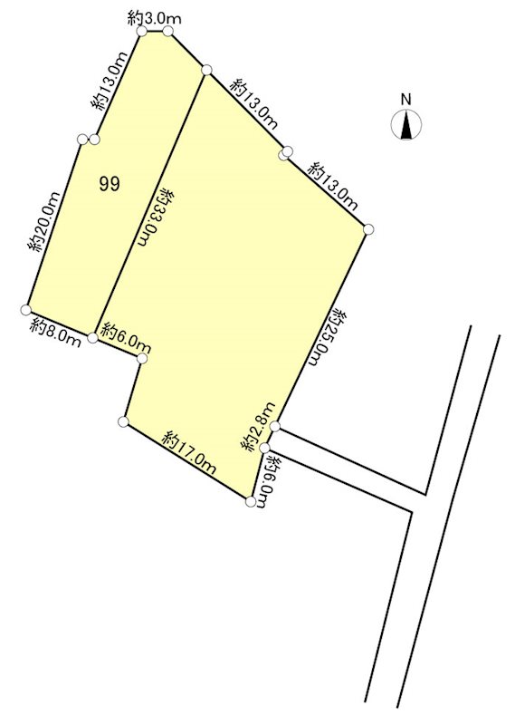 磐田市五十子 間取り図