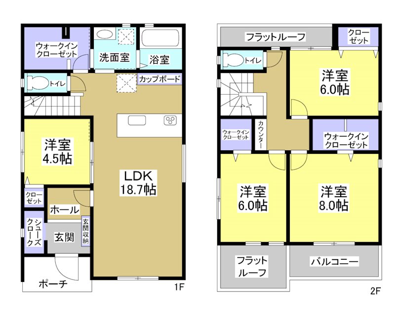 磐田市二之宮東 間取り図