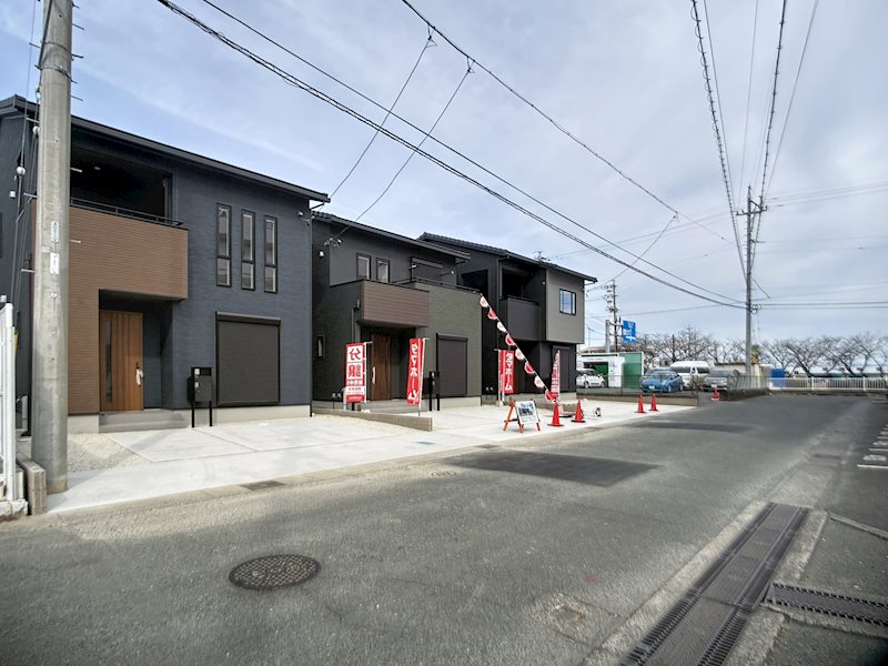 磐田市二之宮東 現地写真（前面道路含む現地写真）