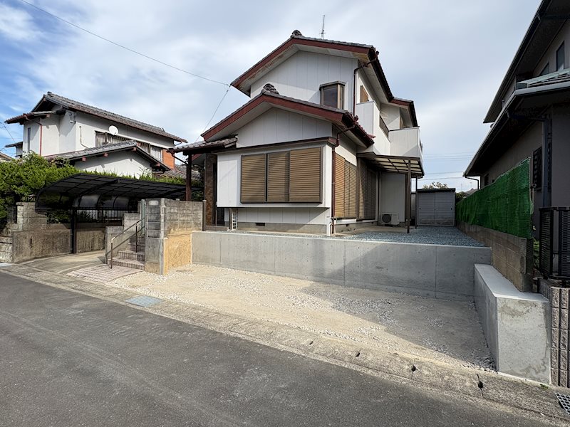 磐田市平間 現地写真（駐車場）