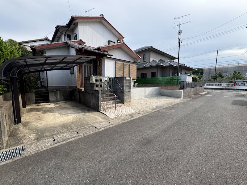 磐田市平間 現地写真（前面道路含む現地写真）