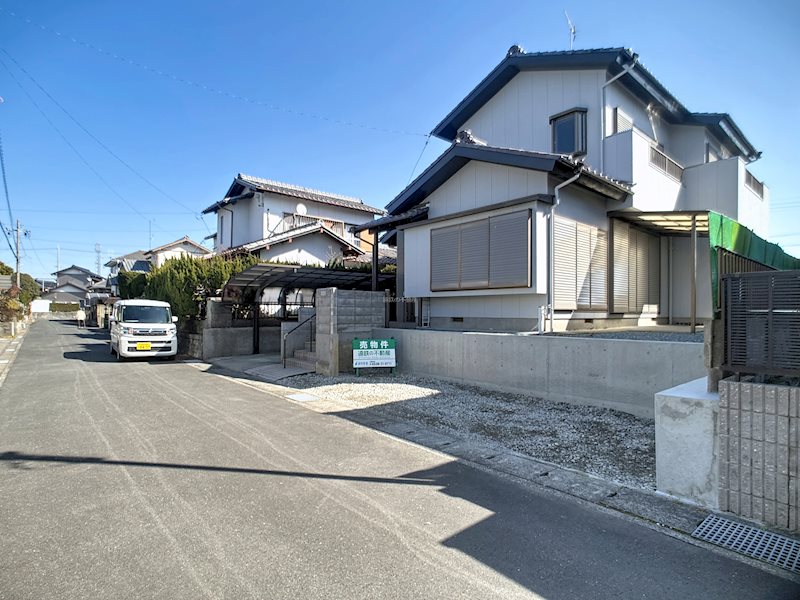 磐田市平間 現地写真（前面道路含む現地写真）