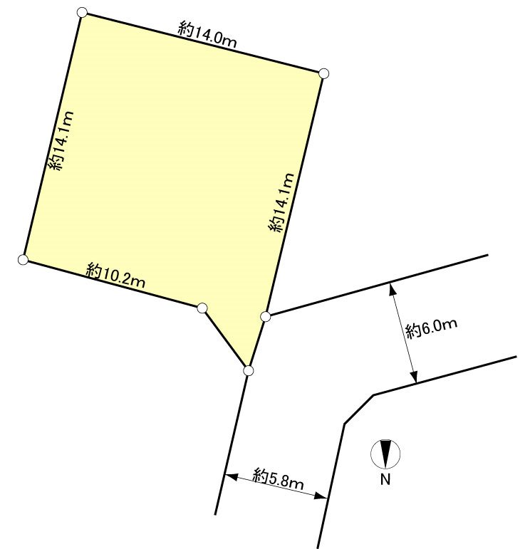磐田市岩井 間取り図