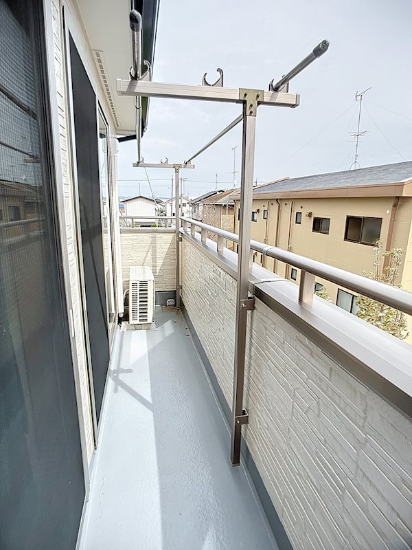 磐田市二之宮 現地写真（バルコニー）