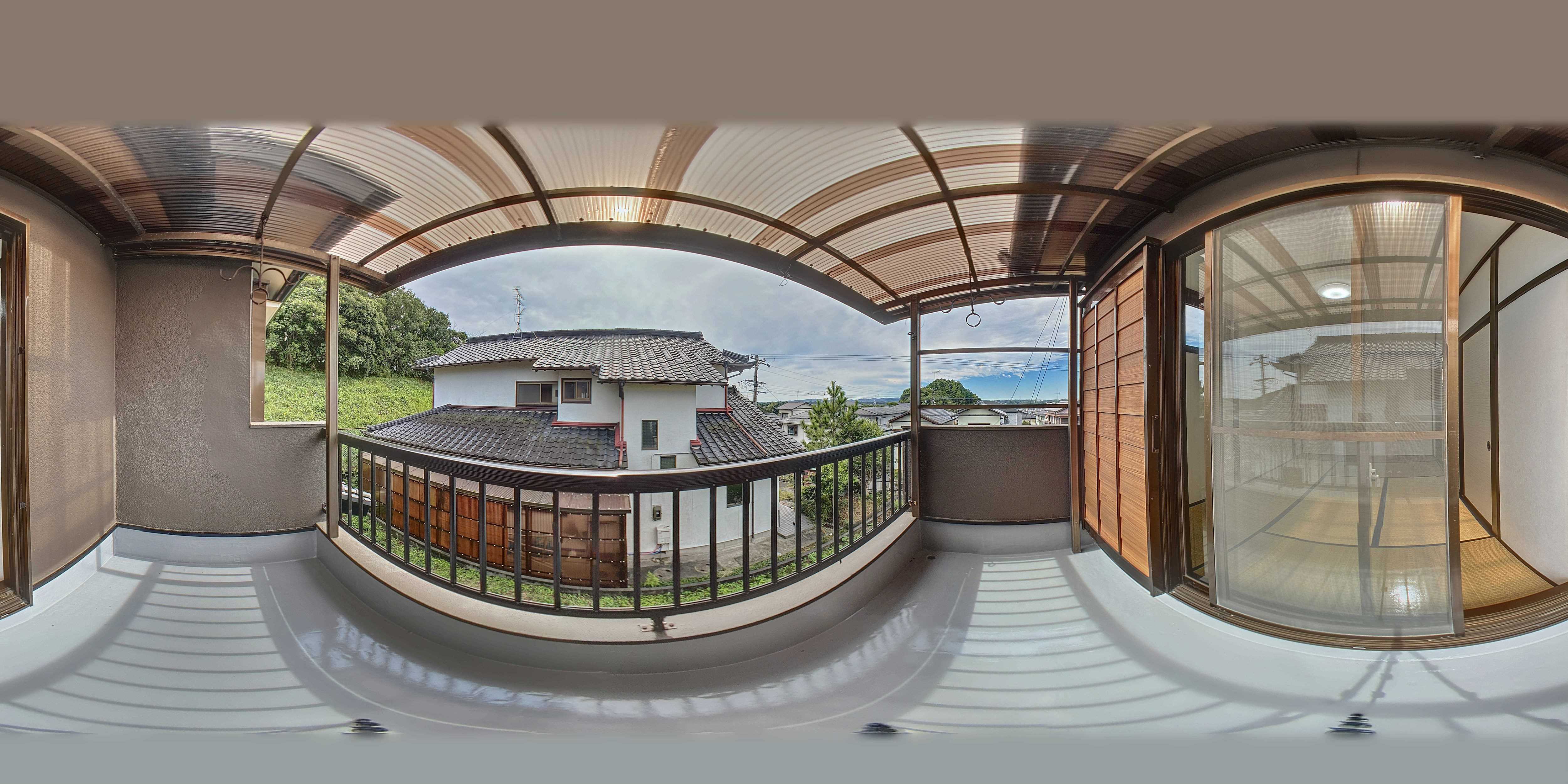 菊川市本所 現地写真（バルコニー）