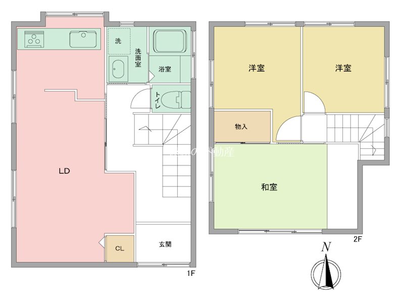 浜松市中央区和合町 間取り図